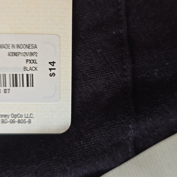 A.N.A BRAND WOMEN'S PLUS SIZE PETITE BLACK SHORT SLEEVE TEE-SHIRT SIZE PXXL - Picture 6 of 11